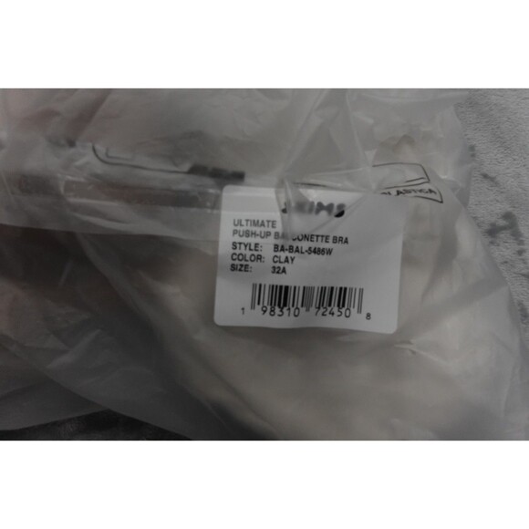 Skims 34A Black Onyx Ultimate Push Up Balconette Bra Ba-BAL-5486W NWT - Picture 6 of 6